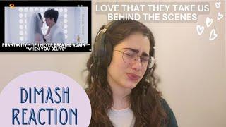 Dimash - PhantaCity - "If I never breathe again" - "When you belive"【GE_EN_IT SUBS】Reaction