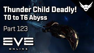 EVE Online - Thunderchild is dangerous!  - T0 to T6 Abyss Part 123