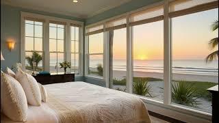 Focus with the Sound of Waves and Sunset Views #sunset #sunday