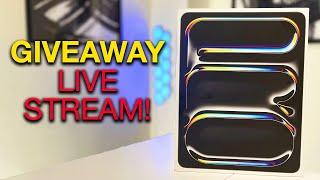 Matt Talks Tech GIVEAWAY LIVE STREAM iPad Pro M4