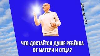 Что достаётся Душе ребёнка от матери и отца? Торсунов лекции