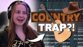 Making a COUNTRY TRAP Type Beat!