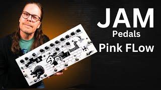 Jam Pedals Pink Flow - All Analog Multi Guitar Effects Pedal