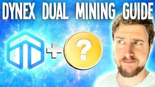 Dual mining Dynex is... WEIRD!