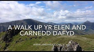 A Walk up Yr Elen and Carnedd Dafydd From Bethesda