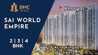 Paradise Sai World Empire | Exclusive 2,3,4 BHK Flats at Kharghar | #2bhk #3bhk #kharghar #india