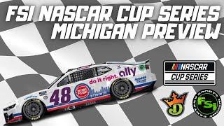 FSi NASCAR Cup Series DFS Picks Show - Firekeepers Casino 400 at MICHIGAN INTERNATIONAL SPEEDWAY