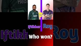 iftikhar Ahmed vs Jason roy# who won@ZohaibSolangy # MZ Cricket TV