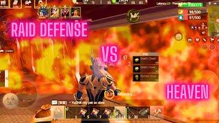 ONLINE RAID DEFENSE vs HEAVEN LEIGON / PVP / LAST ISLAND OF SURVIVAL #lastislandofsurvivalgameplay