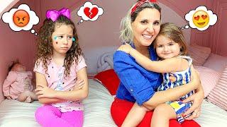 VALENTINA in a FUNNY STORY of a NEW SISTER | videos for kids