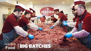 How 1.5 Tonnes Of Döner Kebab Is Made Every Day At This Legendary Kebab Shop In Turkey | Big Batches