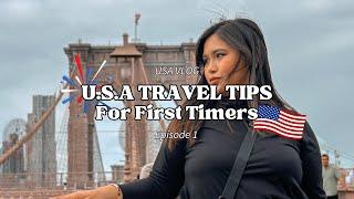 U.S.A TRAVEL TIPS FOR FIRST TIMERS  | U.S.A Vlog: Episode 1