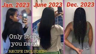 Do this weekly to grow & retain ALL your hair length in 2024 (updated & DETAILED wash day)