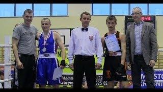 Turniej o Puchar Burmistrza Kraśnika: Dawid Szyszkowski (KS Boks) - Marek Bogusz (KS Paco))