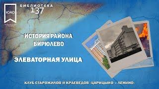 История Бирюлево. "Элеваторная улица"