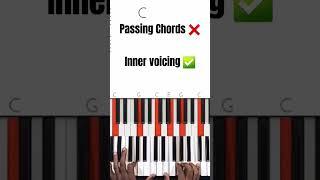 How to do stylish song endings, WORKS EVERYTIME! #piano #pianotutorial #pianotutorialshorts #chords