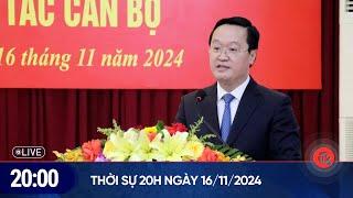 Ông Nguyễn Đức Trung giữ chức Bí thư Tỉnh ủy Nghệ An | Thời sự 20h ngày 16/11