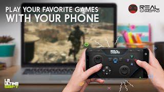 RealGamepad - PROMO | گوشی خود را به گیم پد تبدیل کنید