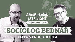 JAKUB HORÁK ECC #02 Elita vs. jelita – sociolog Vojtěch Bednář