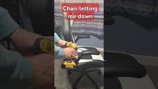 Office chair is creeping