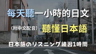 保母級聽力訓練｜輕鬆學會日本人常用表達｜零基礎到N4聽力練習｜日文聽力｜日語口音學習｜日本のリスニング練習（附中文配音）