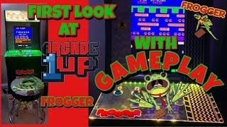 ARCADE1UP FROGGER FULL  REVIEW #arcade1up #frogger #gaming#review #gamemom77