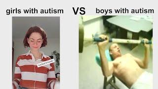 Girls with autism vs boys with autism (шпингалеты edition)