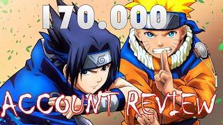 NARUTO ONLINE : 170k F2P ACCOUNT REVIEW