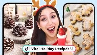 I Tried Viral Holiday Recipes *easy & delicious*