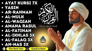 The heart touching voice of Ayat Kursi 7x,Surah Yasin,Ar Rahman,Waqiah,Al Mulk,Kahfi |Alaa Yaseer