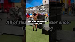 I got way more explosive once I started lifting legs heavy  #shorts #athlete #legday #explosive