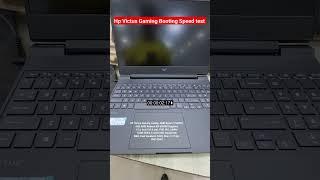 Hp Victus Gaming Laptop | Booting speed test windows 11 | 16gb ram gaming laptop