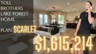 New Toll Brothers Home Tour: See this 4-bedroom, 4-bathroom home in Lake Forest, California