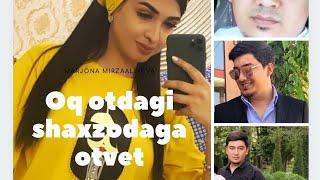 Davron Asqarovga Otvet Marjona Mirzaaliyeva official fan YouTube