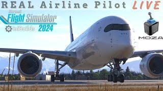 Airbus A350 | Toncontin | Will it stop? | Real Airbus Captain | #msfs2024 #a350 #inibuilds