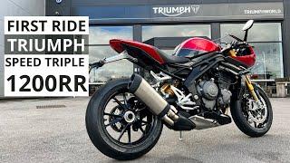 First Ride: 2022 Triumph Speed Triple 1200RR 4K