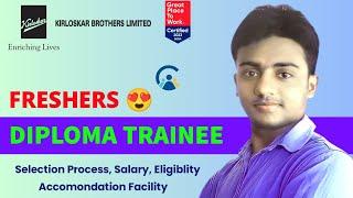 KBL Group New Recruitment 2024। Diploma Engineer Trainee। Freshers । Job Vacancy 2024। Jobs 2024