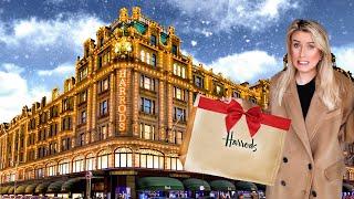 Buying My Christmas Food At Harrods! SHOCKING Prices!