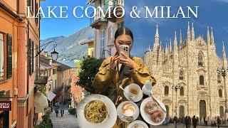 What to do in LAKE COMO/MILAN for 3 Days | Italy Travel Vlog 2022