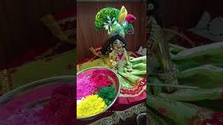 Laddu Gopal Shringar #shortsvideo #youtubeshorts #devotionalsong#laddugopalstatus#laddu#shortsviral