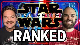 STAR WARS LIVE-ACTION RANKED! (Live)