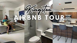 BEST PLACE TO STAY IN KINGSTON JAMAICA | FULL TOUR AND REVIEW OF ONE BEDROOM APARTMENT