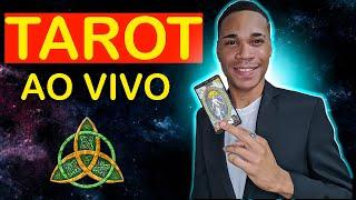 LEITURA DE TAROT AO VIVO - COM O TARÓLOGO ATHAEL ARCANJO - PREVISÕES DO TAROT -  [LIVE]