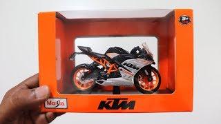 KTM RC 390 Bike Miniature Model Unboxing – Chatpat toy tv