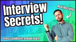 Job Interview SECRETS Every Candidate Should Learn