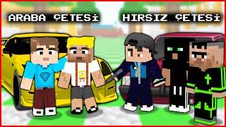 MİNECRAFT ARABA ÇETESİ VS HIRSIZ ÇETESİ!  - Minecraft ZENGİN FAKİR HAYATI