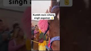 Kumbh mein nihang singh aagaman 