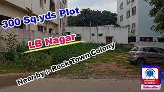 300 Sq.yds Plot for Sale in Hyderabad || LB Nagar || Padmasree Properties