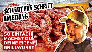 SO EINFACH KANN JEDER GRILLWURST SELBER MACHEN ! --- Klaus grillt