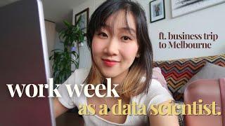 Work Week in my Life as a Data Scientist (Remote) | Business Trip + Content Creation with Scrintal